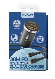 MX-VC 33 lightning 30W شاحن سيارة بمدخليى