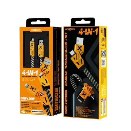 MX-CB280 شاحن MOXOM 4-in-1